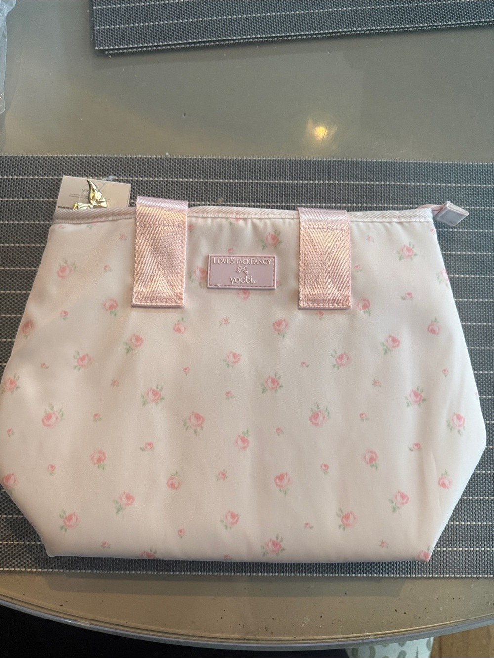 LoveShackFancy x Target Pink Insulated Lunchbox